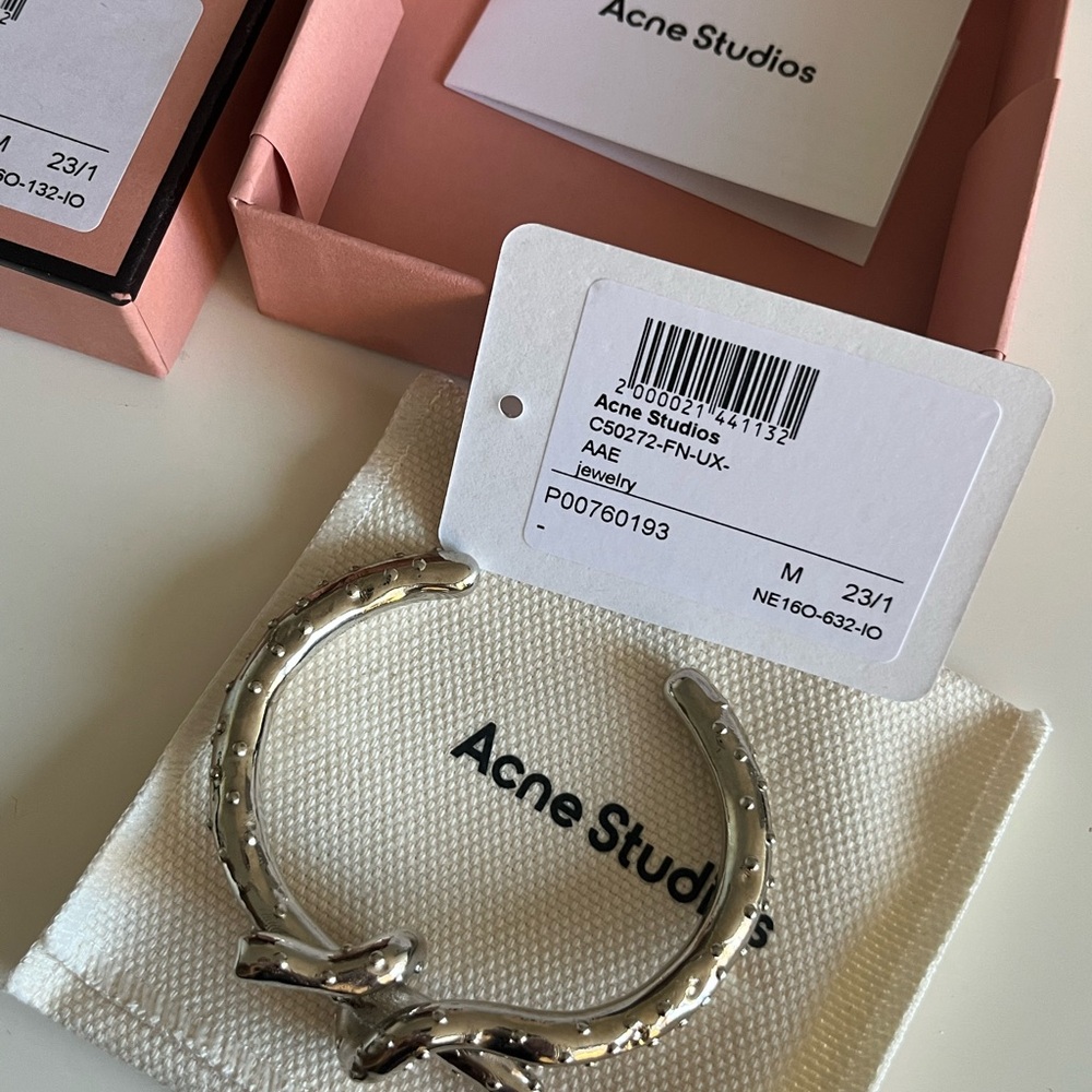 Acne Studios Silver Key Holder